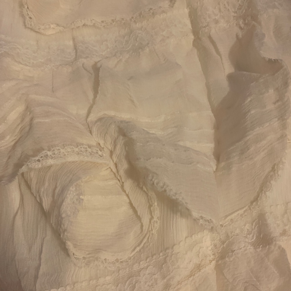 BCBG TIERED RUFFLE DRESS - Picture 3 of 10